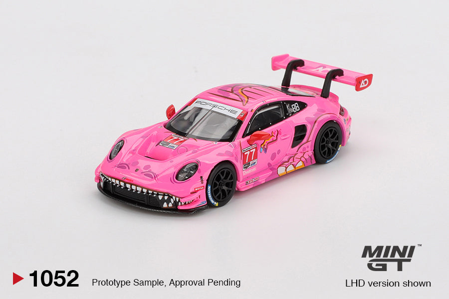 [PRE-SALE 09/2025] Mô hình xe Mini GT 1:64 Porsche-911-GT3-R-#77 AO-Racing 2024-IMSA-Road-America - MGT01052