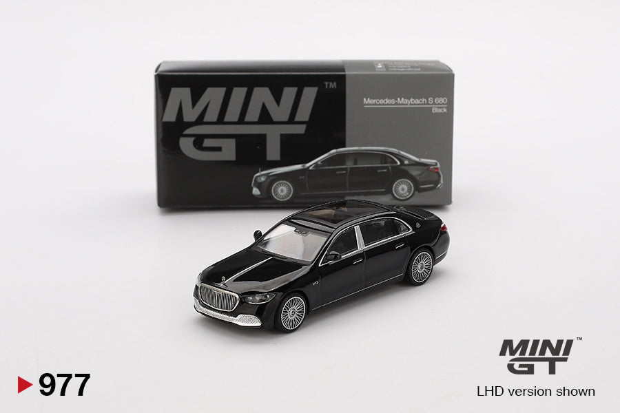 Mô hình xe Mini GT 1:64 Mercedes-Maybach S 680 Black - MGT00977