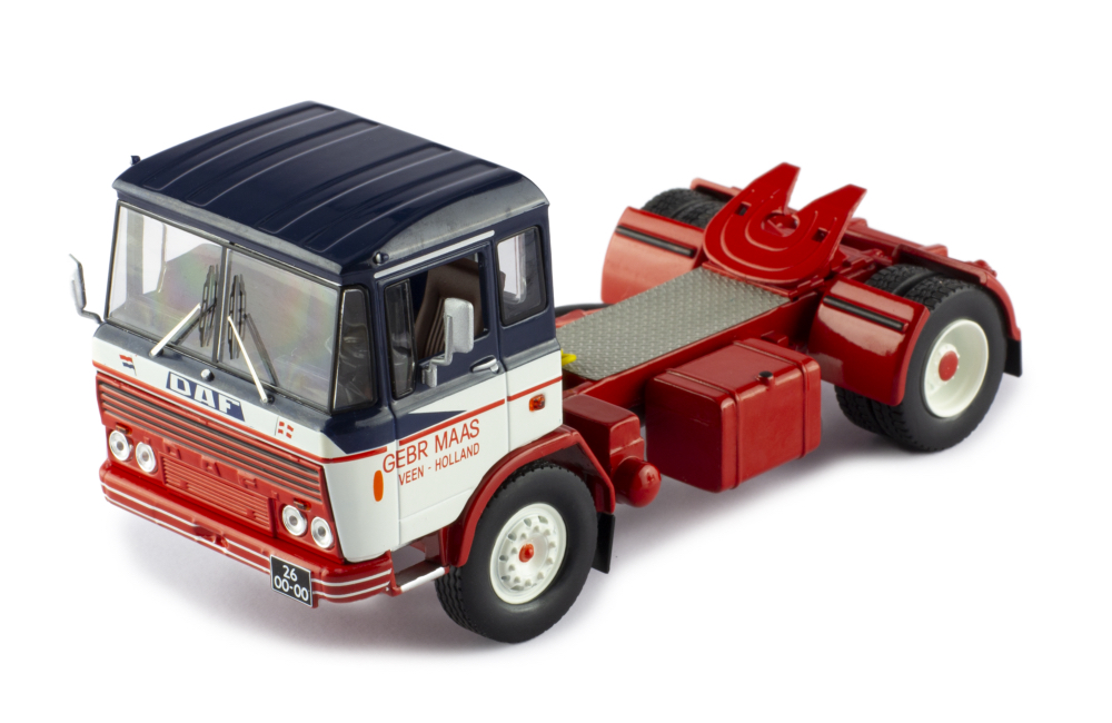 Mô hình xe đầu kéo IXO 1:43 Daf 2600 1970 Blue, White And Red - TR195.22