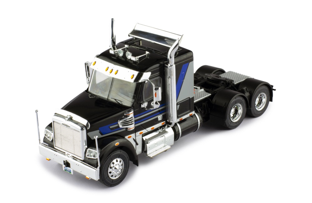 Mô hình xe đầu kéo IXO 1:43 Freightliner Coronado 2012 Black And Grey - TR181.22