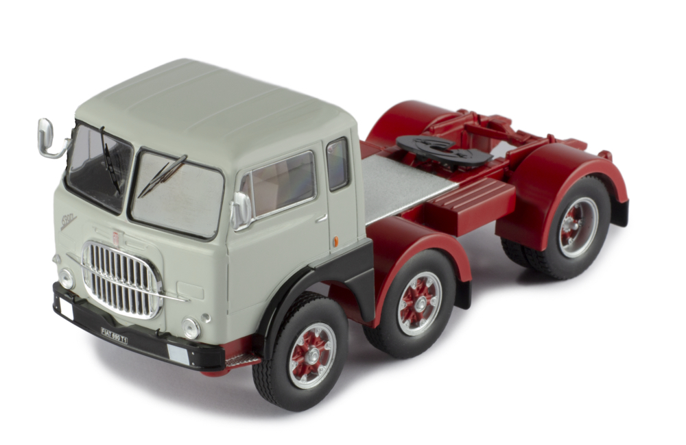 Mô hình xe đầu kéo IXO 1:43 Fiat 690 T1 1961 Grey - TR176.22