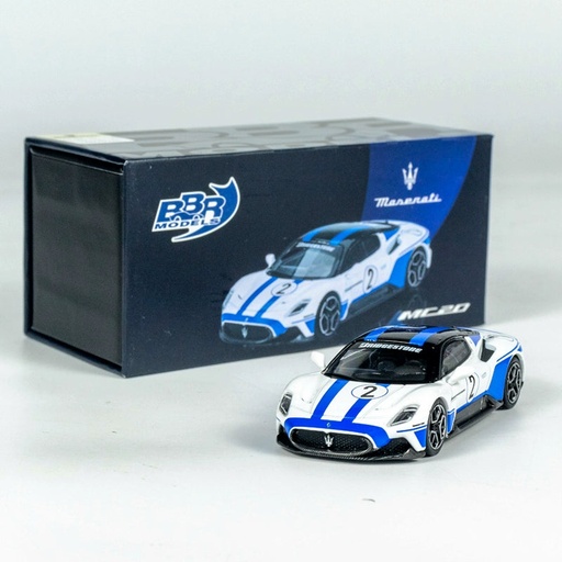 [BBR4729] Mô hình xe BBR 1:64 Maserati MC20 #2 Performance