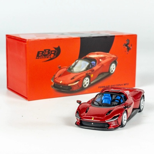 [BBR7292] Mô hình xe BBR 1:64 Ferrari Daytona SP3 Rosso