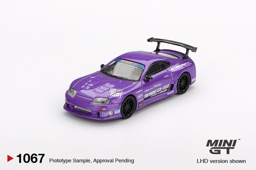 [MGT01067] [PRE-SALE 09/2025] Mô hình xe Mini GT 1:64 Toyota-Supra-(A80)-Top-Secret-GT-300-Top-Secret Purple - MGT01067