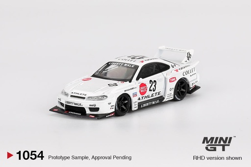 [MGT01054] Mô hình xe Mini GT 1:64 Nissan LB-Super Silhouette S15 SILVIA ATHLETE - MGT01054