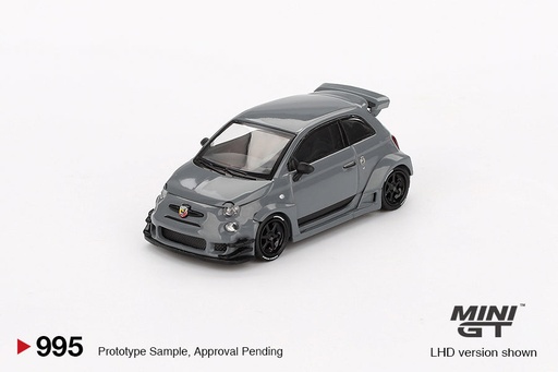 [MGT00995] Mô hình xe Mini GT 1:64 Abarth 595 LB-WORKS x Abas Works Grey - MGT00995