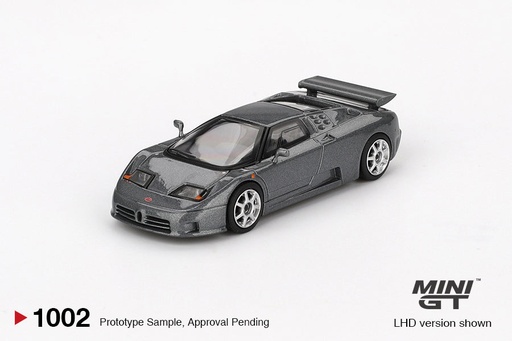 [MGT01002] Mô hình xe Mini GT 1:64 Bugatti EB110 Super Sport Grigio Scuro - MGT01002