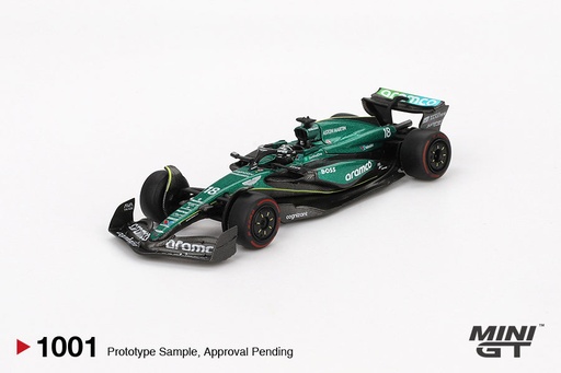 [MGT01001] Mô hình xe Mini GT 1:64 Aston Martin AMR24 #18 Lance Stroll 2024 F1 2024 Bahrain GP - MGT01001