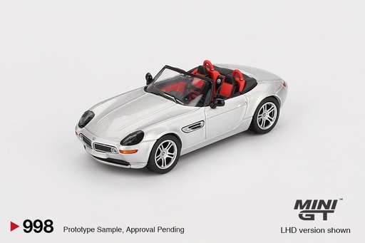 [MGT00998] Mô hình xe Mini GT 1:64 BMW Z8 Silver - MGT00998