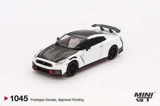 [MGT01045] Mô hình xe Mini GT 1:64 Nissan GT-R Nismo 2024 Brilliant White Pearl - MGT01045