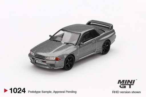 [MGT01024] Mô hình xe Mini GT 1:64 Nissan Skyline GT-R (NISMO BNR32 CRS Version) Dark Metal Gray - MGT01024