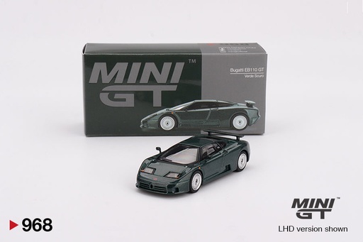 [MGT00968] Mô hình xe Mini GT 1:64 Bugatti EB110 GT Verde Scuro - MGT00968