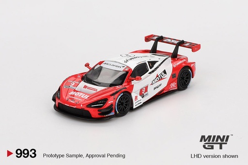 [MGT00993] Mô hình xe Mini GT 1:64 McLaren 720S GT3 Evo Pfaff Motorsports 2024 IMSA Laguna Seca - MGT00993