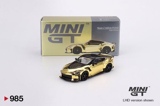 [MGT00985] Mô hình xe Mini GT 1:64 Nissan Z VeilSide FFZ400 Gold Chrome - MGT00985