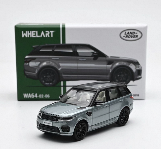 Mô hình xe Whelart 1:64 Land Rover Sport Grey