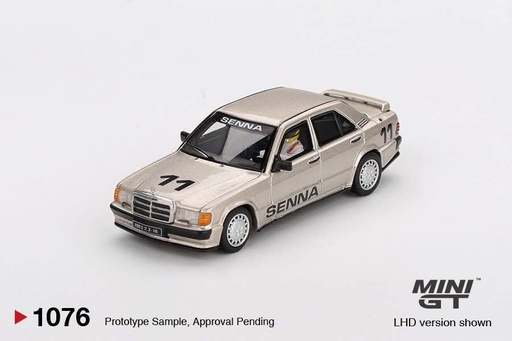 [MGT01076] [PRE-SALE 09/2025] Mercedes-Benz 190 E 2.3-16 #11 Ayrton Senna 1984 Nürburgring Race of Champions w/ Figure - MGT01076