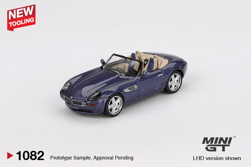 [MGT01082] [PRE-SALE 11/2025] Mô hình xe MINI GT 1/64 BMW Z8 ALPINA ALPINE BLUE MGT01082