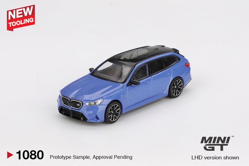 [MGT01080] [PRE-SALE 11/2025] Mô hình xe MINI GT 1/64 BMW M5 TOURING G99 MARINA BAY BLUE METALLIC MGT01080