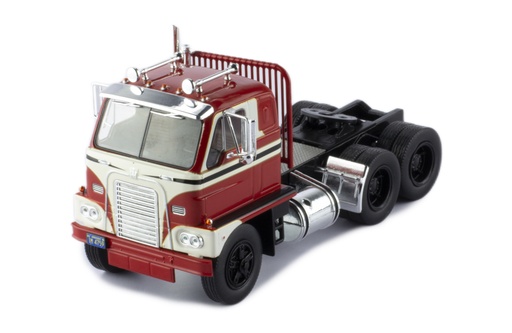 Mô hình xe đầu kéo IXO 1:43 International Harvester Dcof-405聽 1959 White And Red - TR130.22
