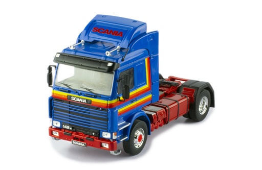 Mô hình xe đầu kéo IXO 1:43 Scania 142 M 1981 Blue - TR136.22