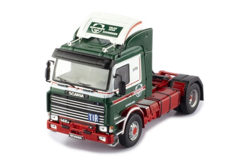 Mô hình xe đầu kéo IXO 1:43 Scania 142 M 1981 Green - TR137.22