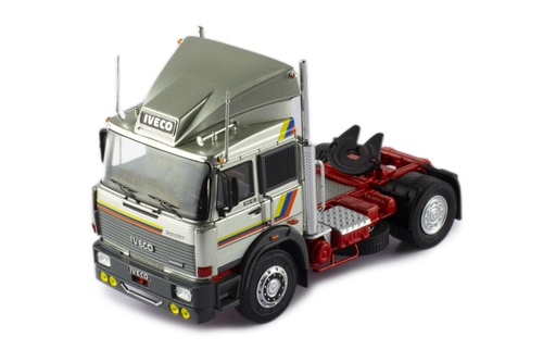 Mô hình xe đầu kéo IXO 1:43 Iveco Turbostar 1984 Silver - TR163.22